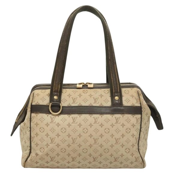 LOUIS VUITTON Monogram Mini Josephine PM Hand Bag Khaki - Picture 2 of 15